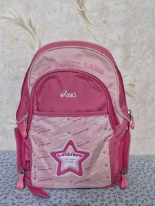Pink ASICS Backpack