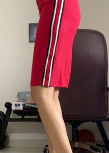 SHEIN Red Pencil Skirt