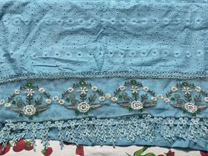 Trendy Pakistani Straight Kurti Set  Ocean Blue 💙