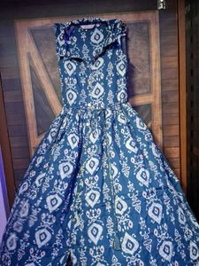Patterned Fit &amp; Flare Dress