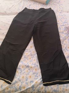 Wide Leg Black Pants