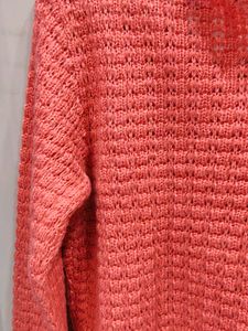 Coral Knit Cardigan