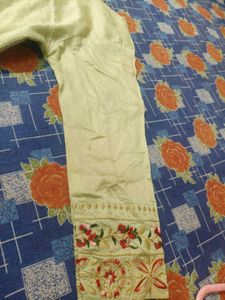 Green Embroidered Salwar Kameez