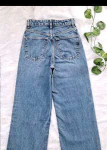 Zara New Wide Leg Jeans