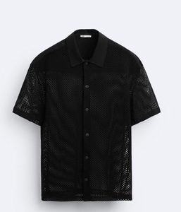 Mesh Textured Shirt