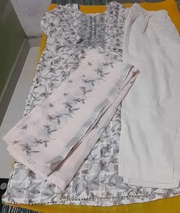 Floral Print Kurta Set