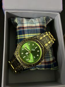 Green & Gold Watch