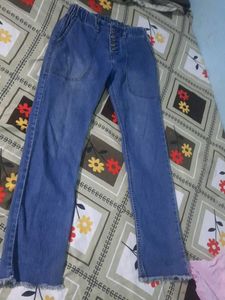 Cute Denim Button jeans