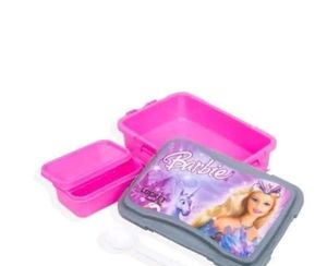 Barbie &amp; Ben 10 Lunch Boxes - Set of 2