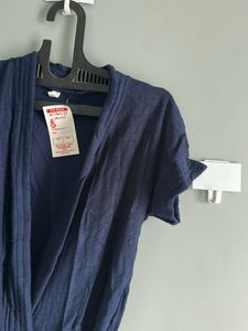 Blue Bathrobe Very pretty In Real (s, M)