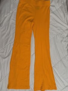 Yellow Ribbed Co-ord | H&amp;M | Size S
