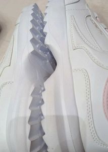 White &amp; Pink Casual Shoes