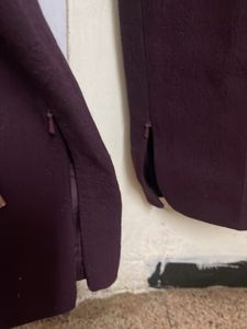 New Burgundy/Maroon Formal Pants