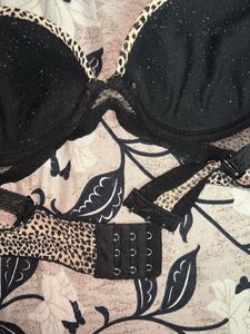 Animal Print wired Bra