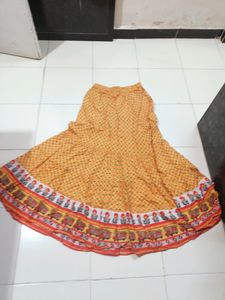 Beautiful Multi Colour Printed Skirt