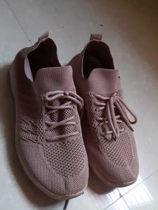 Comfortable Pink Sneakers