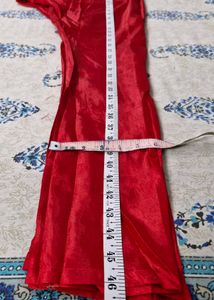Red Anarkali Suit Set With Dupatta