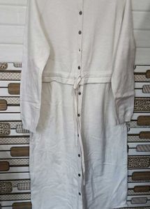 Off White Wooden Dress