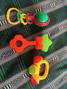 Set Of 3 Rattles