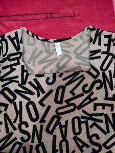 Printed Crop Top