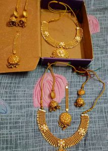 Gold Plated Jewelry Set. Two Sets