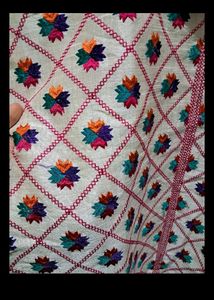 Beautiful Kurti With Phulkari Work