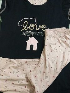 Graphic Print Love T-Shirt