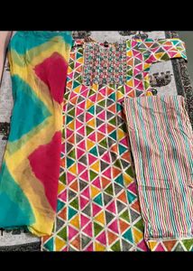 Colorful Dress Material