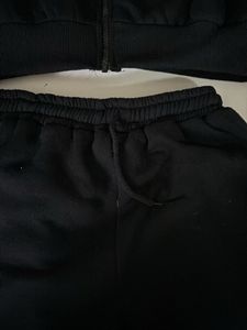 Black Tracksuit Set