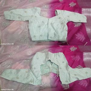 Party Wear Organza Saree