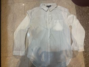 New Look Off White Button-Down Shirt