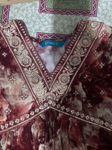 Vintage Tie-Dye Midi Dress