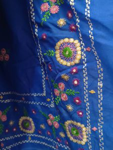Royal Blue Saree