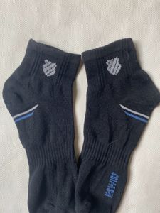 K-Swiss Black Socks