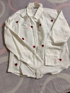 Red Heart printed Shirt 👕