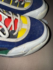 Original Colorful Fila Disruptor-style sneakers