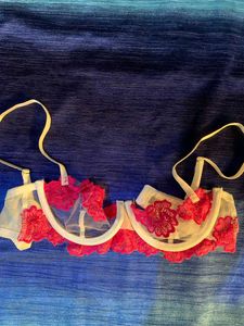 Floral Lace Branded Bralette