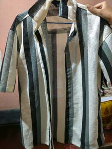 cool striped fashionable shirt for men