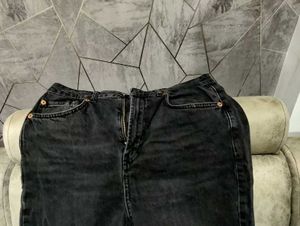 Mom Fit Charcoal Jeans For Women