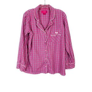 Victoria's Secret Cotton Sleep Shirt Pink Sparkle