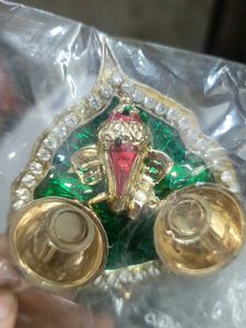 Hindu Ganesh Decorative Tikka Trat