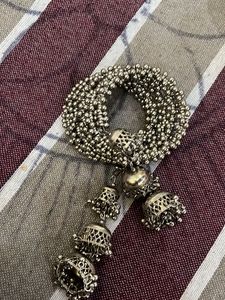 Silver Beaded Bracelet