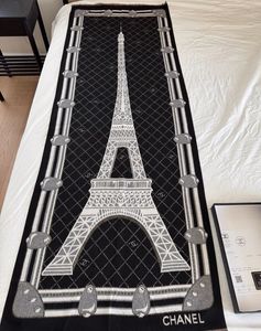 Chanel Eiffel Tower Scarf Semi Winter ❄️