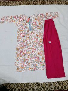 Cute Kurti And Palazzo Set
