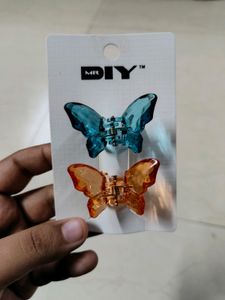Butterfly Hair Clips | Brand New | Unused