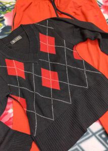 🔶Argyle Sweater &amp; Pants Set🔶