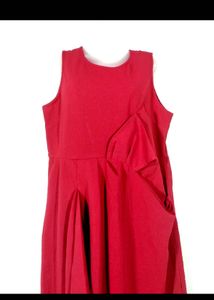 “Athena” Aline With Knot Accent Dress (almost 🆕)