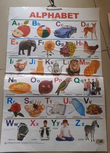 A3 Size Kids Learning Charts