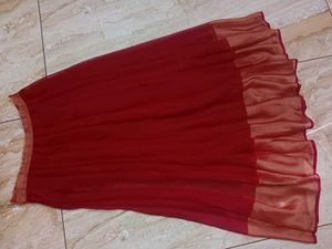 Rani Pink Colour Pattupavada