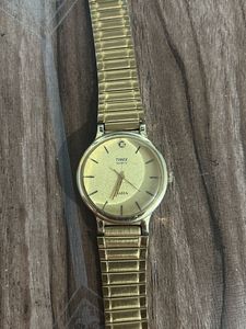 Vintage Timex Gold-Tone Watch
